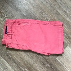 Mens salmon vineyard vines shorts